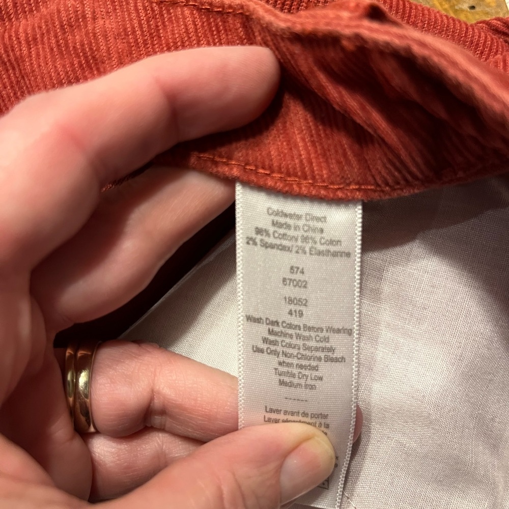Coldwater Creek cords size 12 - Picture 6 of 7